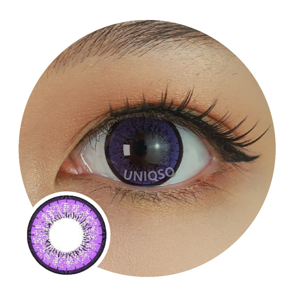Kazzue Blytheye Violet (1 lens/pack)-Colored Contacts-UNIQSO Canada