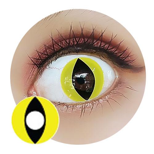 Kazzue Crazy Lens with Power - Cat Eyes (1 lens/pack)-Crazy Contacts-UNIQSO Canada