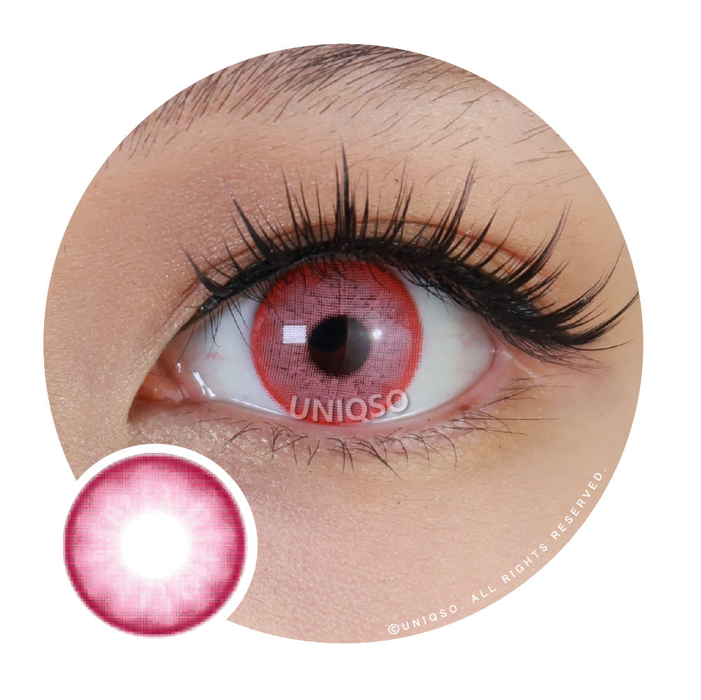 Kazzue Festival Pink colored contacts