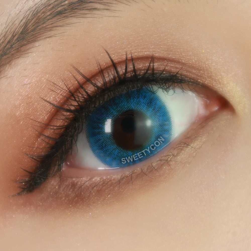 Kazzue Heavenly Cupcake Blue (1 lens/pack)-Colored Contacts-UNIQSO Canada
