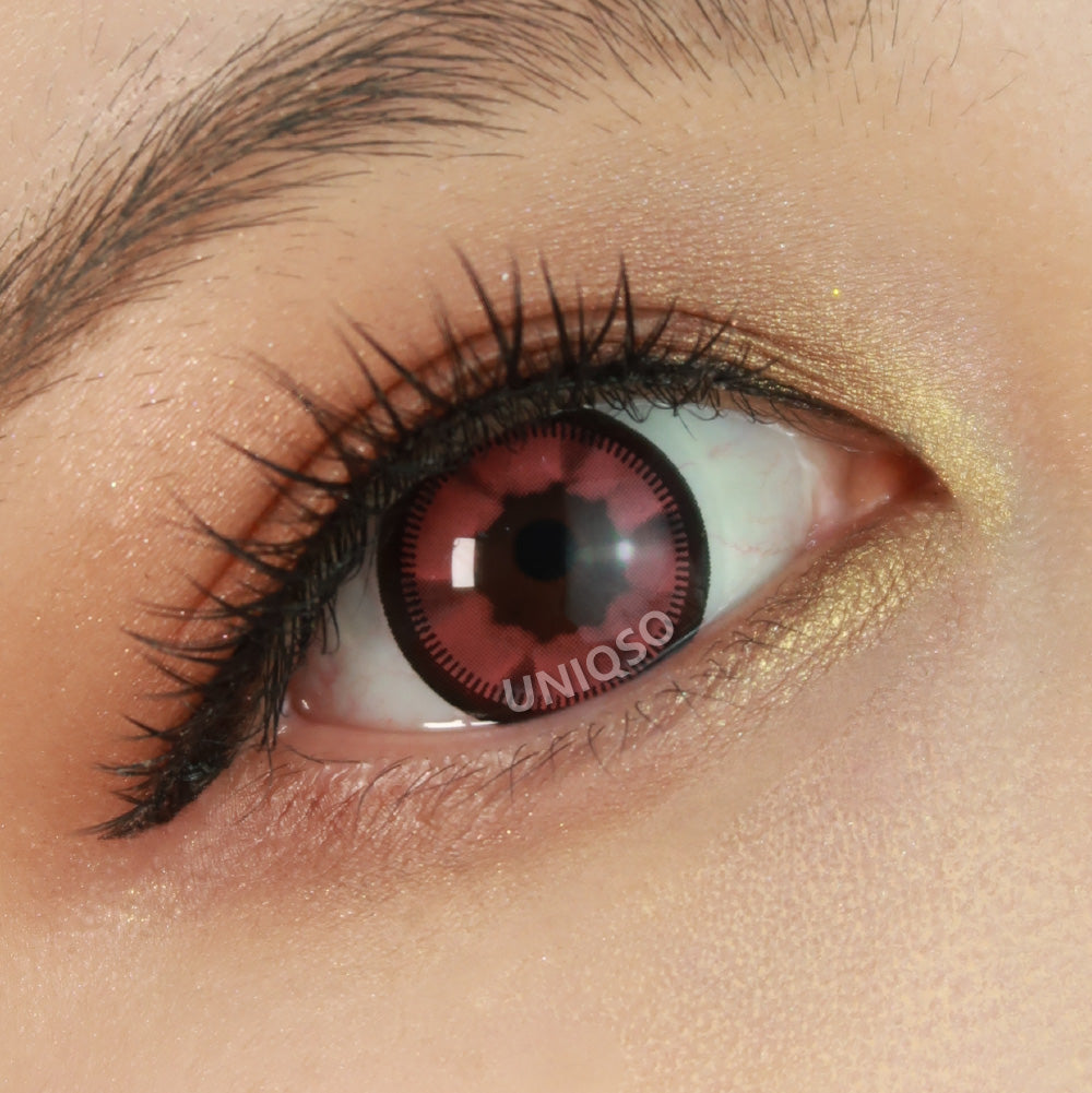 Kazzue Heavenly Jelly Pink colored contacts