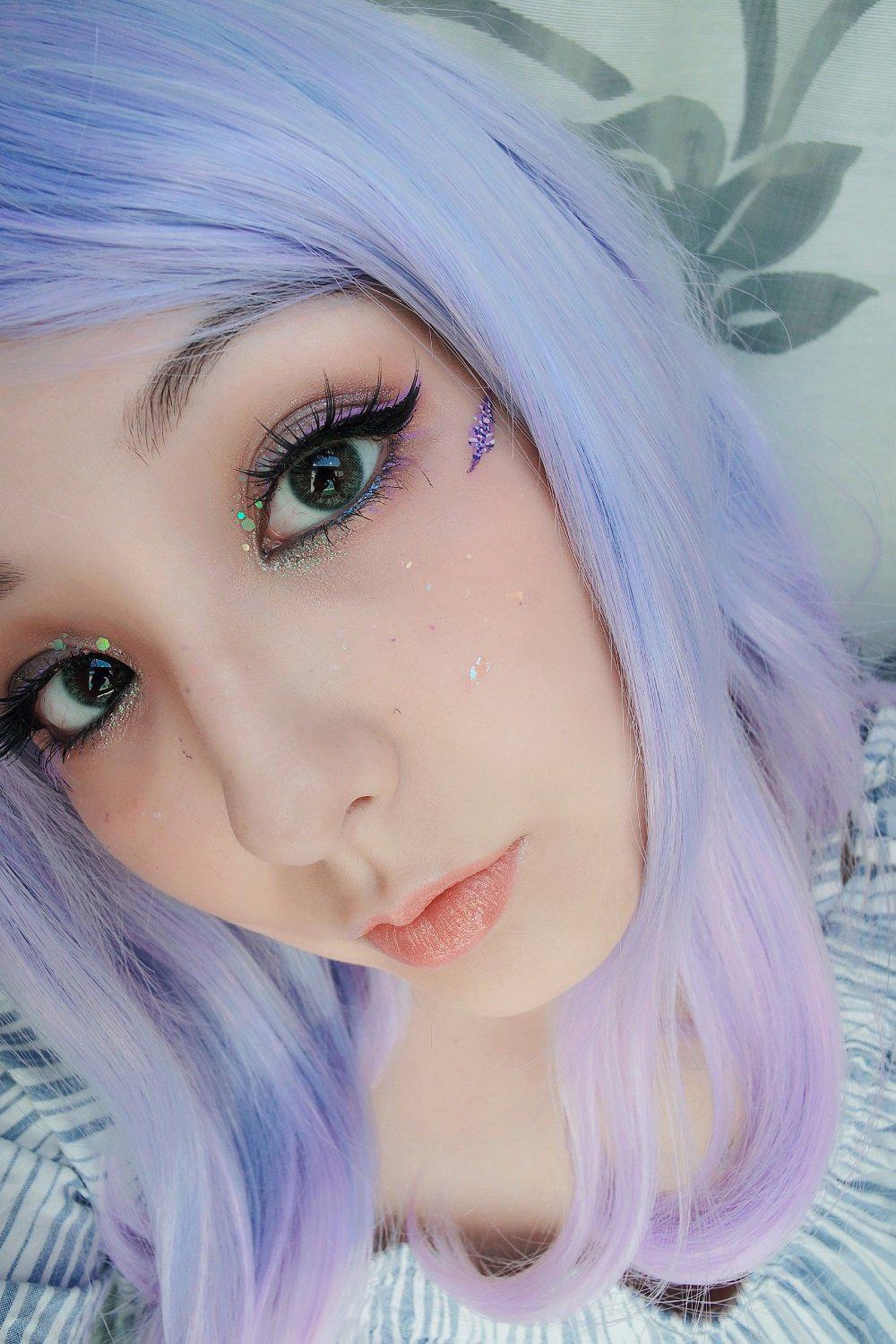 Kazzue Magical Glitter Grey (1 lens/pack)-Colored Contacts-UNIQSO Canada