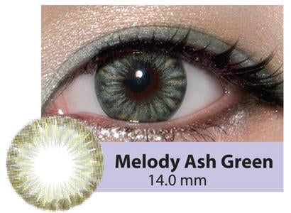 Kazzue Melody Ash Green colored contacts