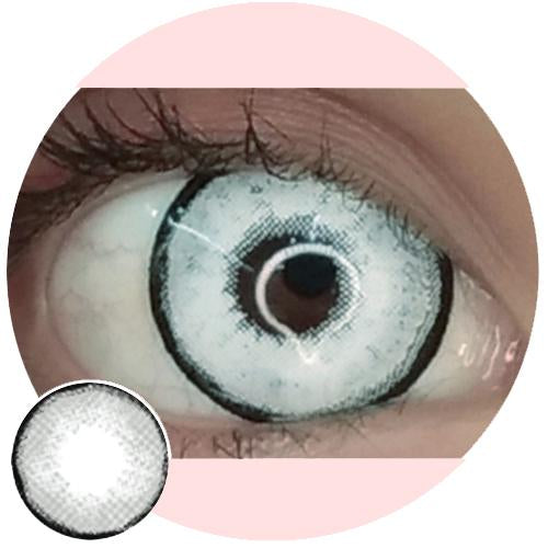 Kazzue Mini Sclera Zombified (1 lens/pack)-Mini Sclera Contacts-UNIQSO Canada