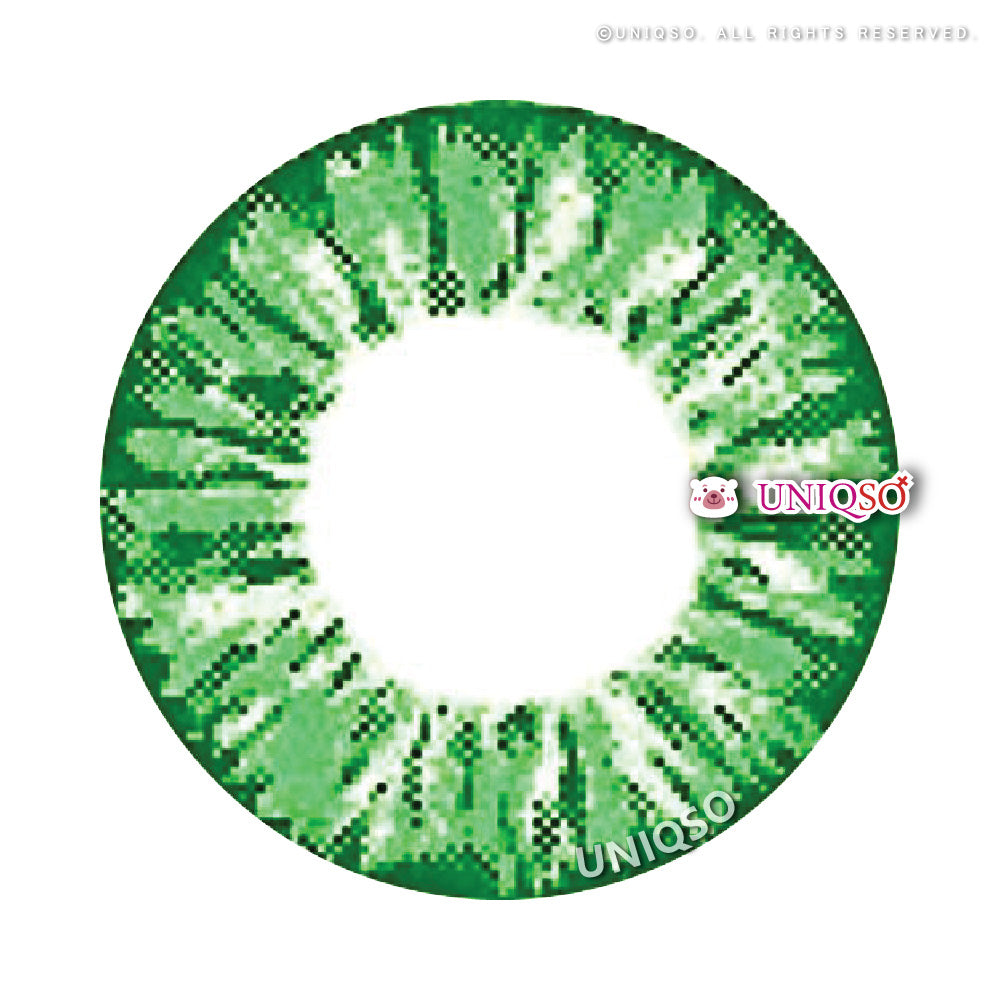 Kazzue Starryeye Green (1 lens/pack)-Colored Contacts-UNIQSO Canada