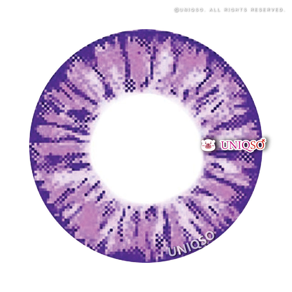 Kazzue Starryeye Violet (1 lens/pack)-Colored Contacts-UNIQSO Canada