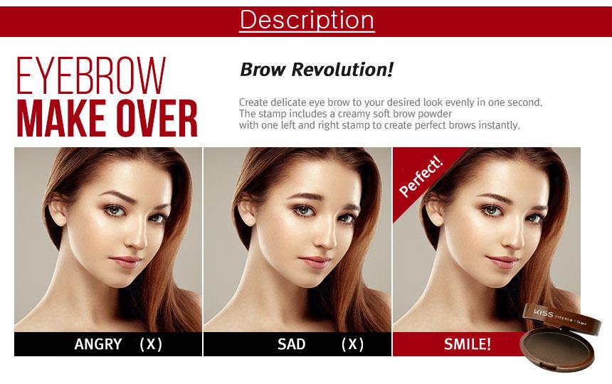 Kiss New York - Eyebrow Stamp-Eyebrow Stamp-UNIQSO Canada