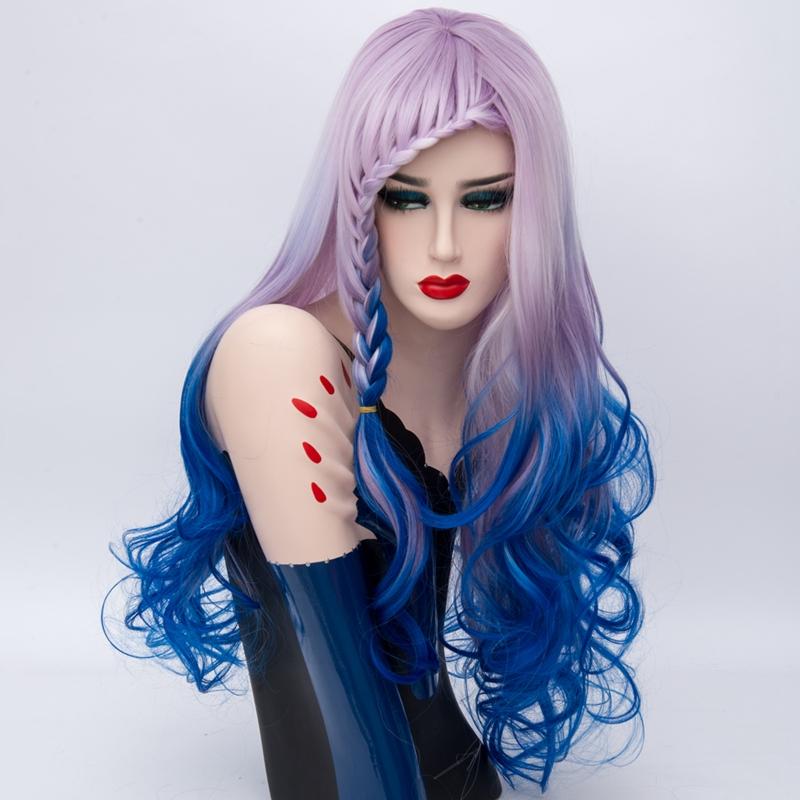 Lolita Wig - Lilac Waterfall Braided-Lolita Wig-UNIQSO Canada