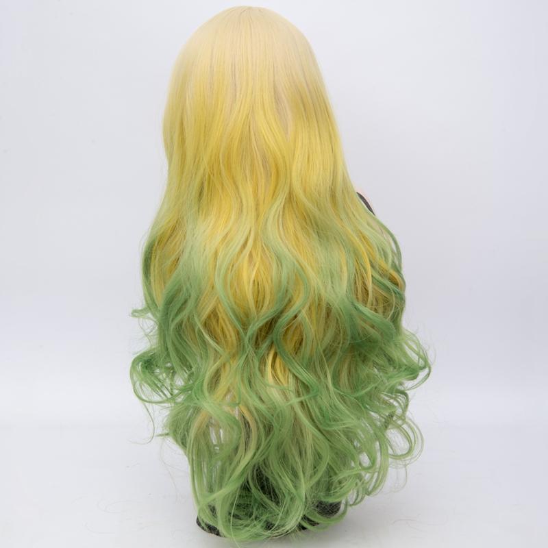 Lolita Wig - Parrot Yellow & Green-Lolita Wig-UNIQSO Canada
