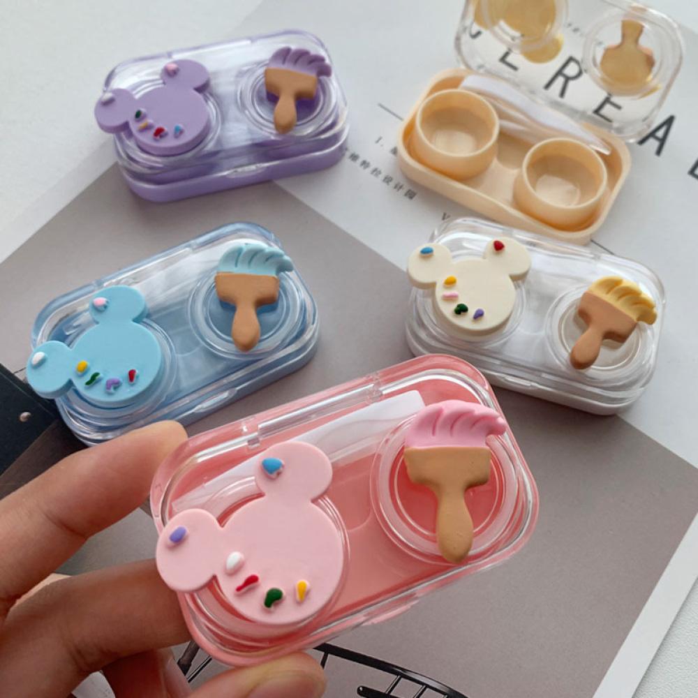 Mouse & Brush Leak Proof Lens Case-Lens Case-UNIQSO Canada