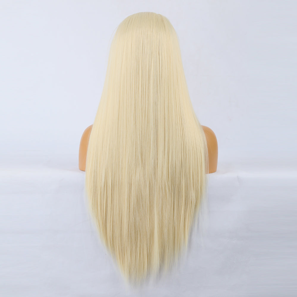 Natural Throne Front Lace Blonde Wig-Lace Front Wig-UNIQSO Canada