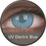 Phantasee UV Glow Crazy Lens Electric Blue (2 lenses/pack)(blister)-UV Contacts-UNIQSO Canada