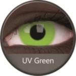 Phantasee UV Glow Crazy Lens Green (2 lenses/pack)-UV Contacts-UNIQSO Canada