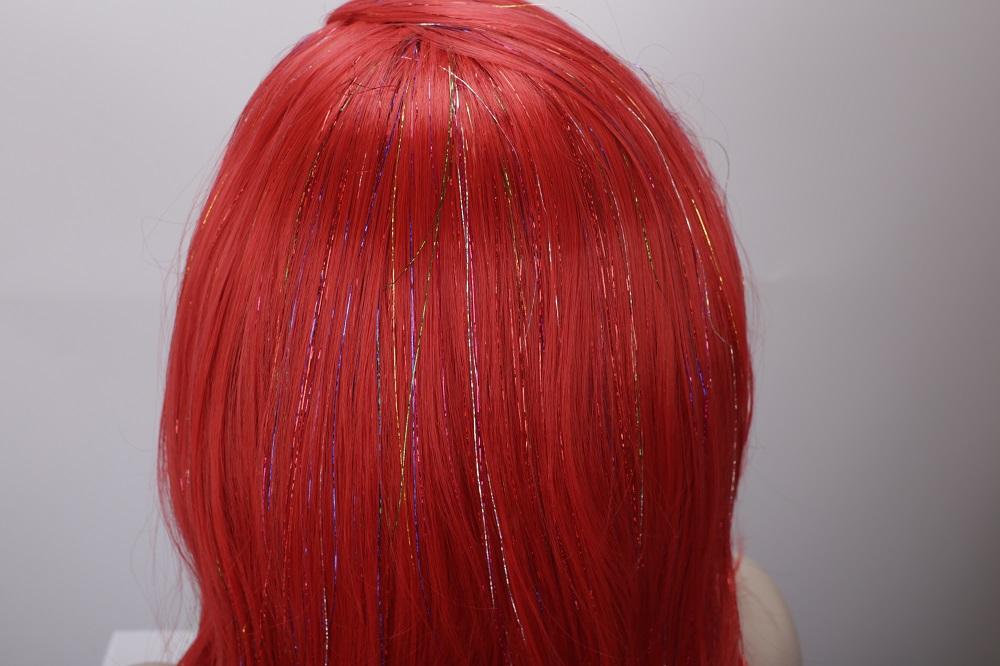 Premium Wig - Poppy Red Layered Lace Front Tinsel-Lace Front Wig-UNIQSO Canada