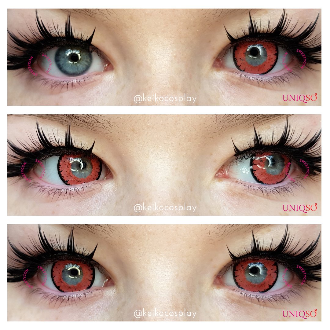 Sweety Queen Pink Violet (1 lens/pack)-Colored Contacts-UNIQSO