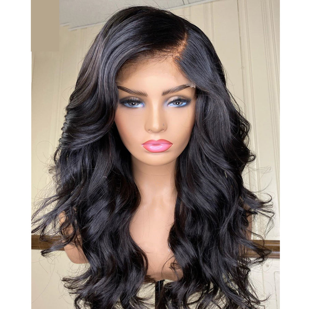 Sassy Matte Euro-American Long Lanting Lace Front Wig-Lace Front Wig-UNIQSO Canada