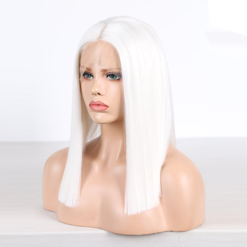 Shades of White T Lace Front Wig-Lace Front Wig-UNIQSO Canada