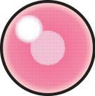 Sweety Anime Cloud Rim Pink (1 lens/pack)-Colored Contacts-UNIQSO Canada