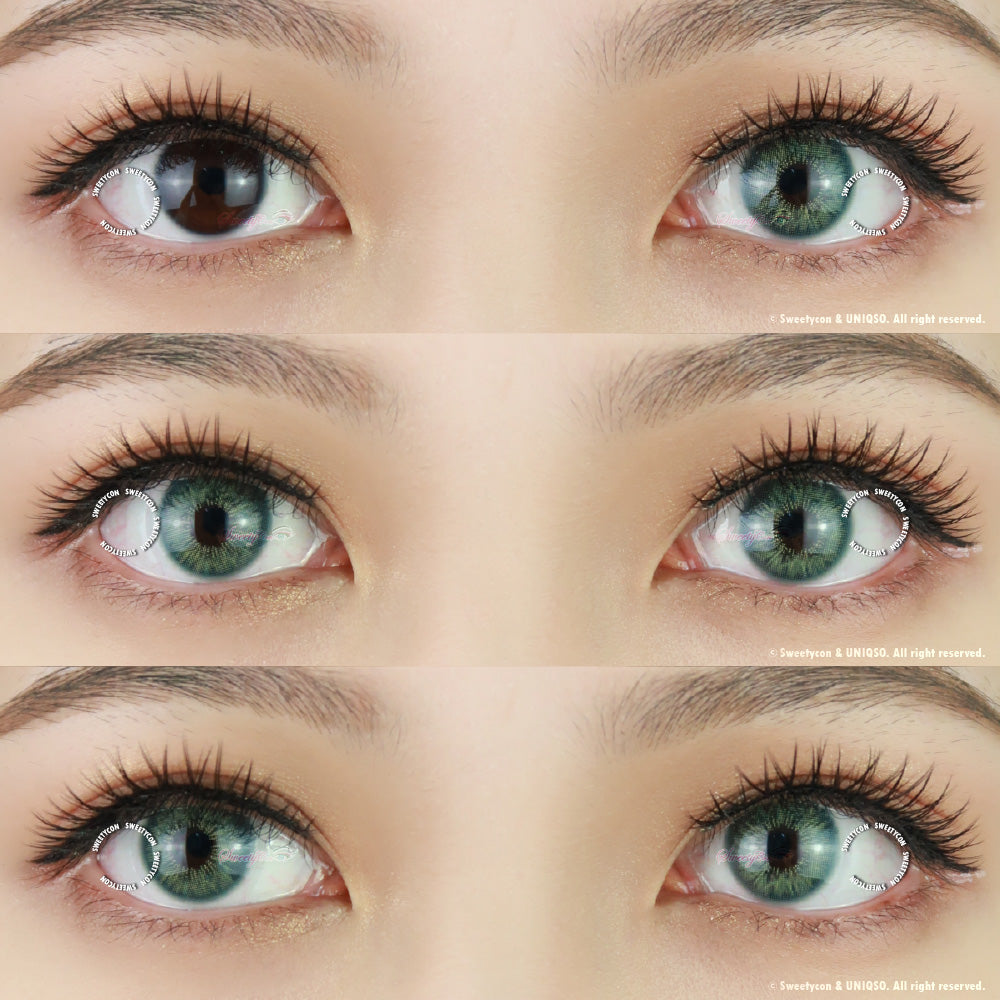 Sweety Camilla Green (1 lens/pack)-Colored Contacts-UNIQSO Canada