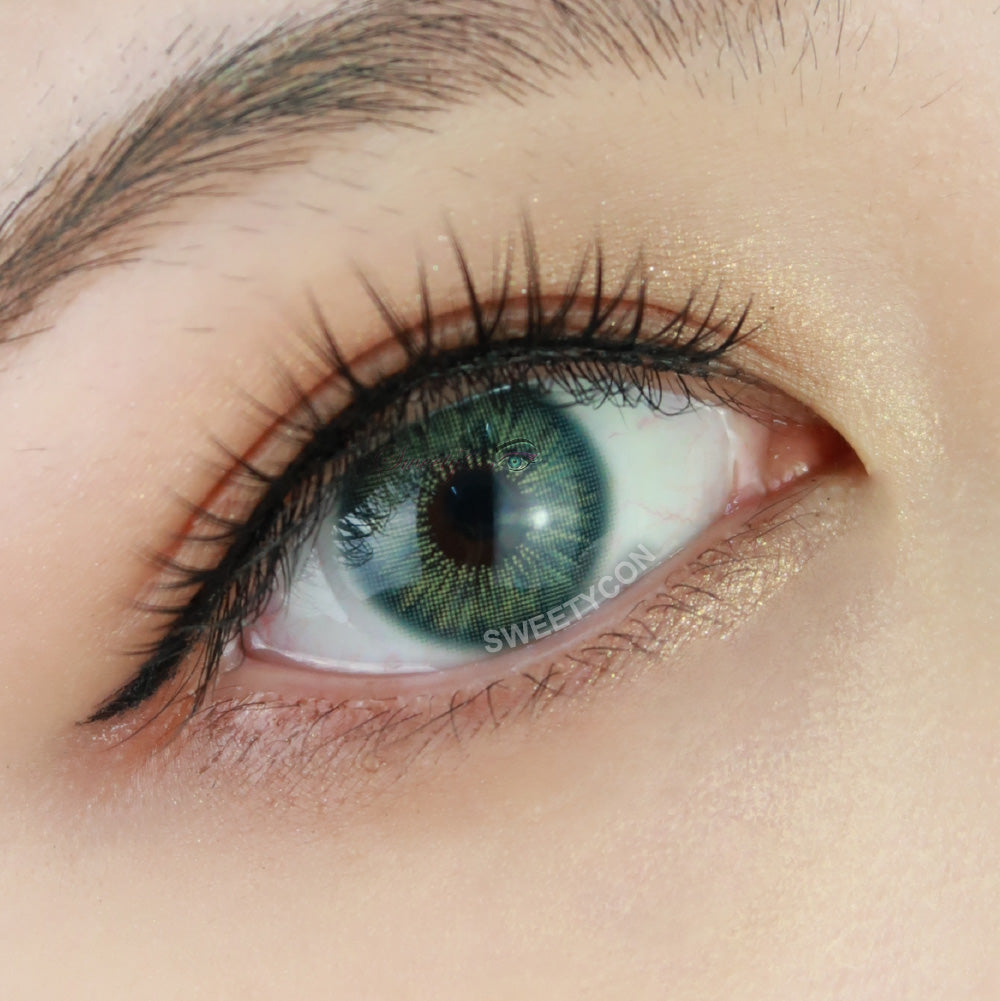 Sweety Camilla Green (1 lens/pack)-Colored Contacts-UNIQSO Canada