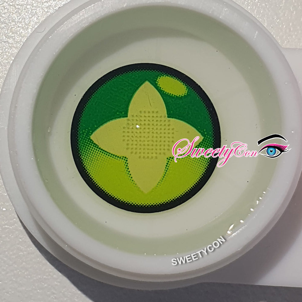 Sweety Clover Green (1 lens/pack)-Colored Contacts-UNIQSO Canada