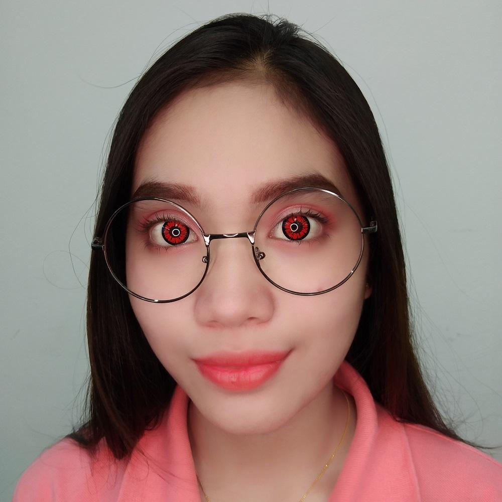 Sweety Crazy BT Red (1 lens/pack)-Crazy Contacts-UNIQSO Canada