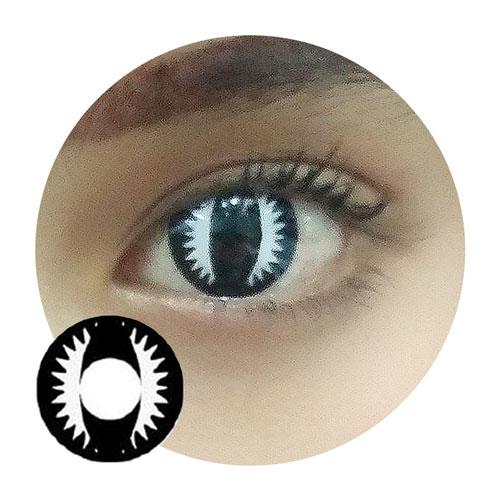 Sweety Crazy Black Dragon (1 lens/pack)-Crazy Contacts-UNIQSO Canada
