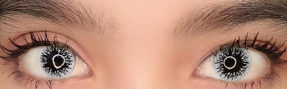 Sweety Crazy Black Parasite (1 lens/pack)-Crazy Contacts-UNIQSO Canada