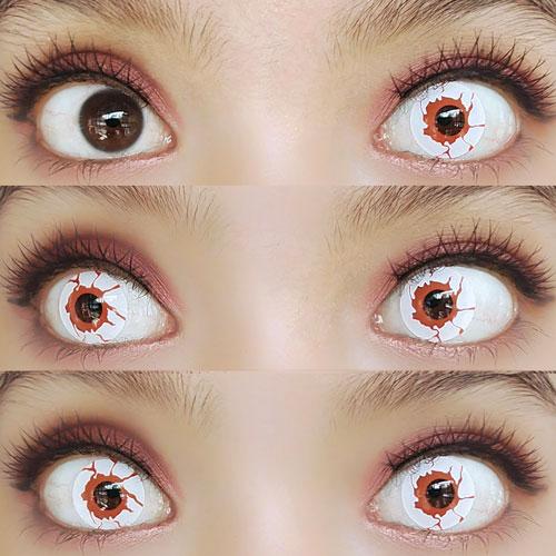 Sweety Crazy Blood Crack (1 lens/pack)-Crazy Contacts-UNIQSO Canada