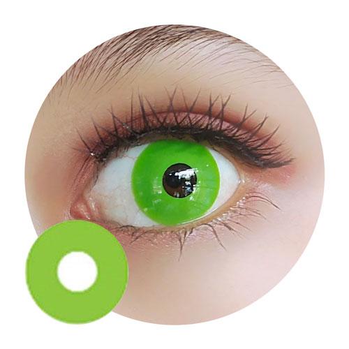 Sweety Crazy Lime Green (1 lens/pack)-Crazy Contacts-UNIQSO Canada