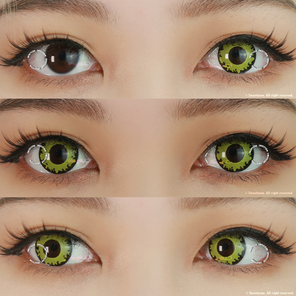 Sweety Crazy Lizard Fire (1 lens/pack)-Crazy Contacts-UNIQSO Canada