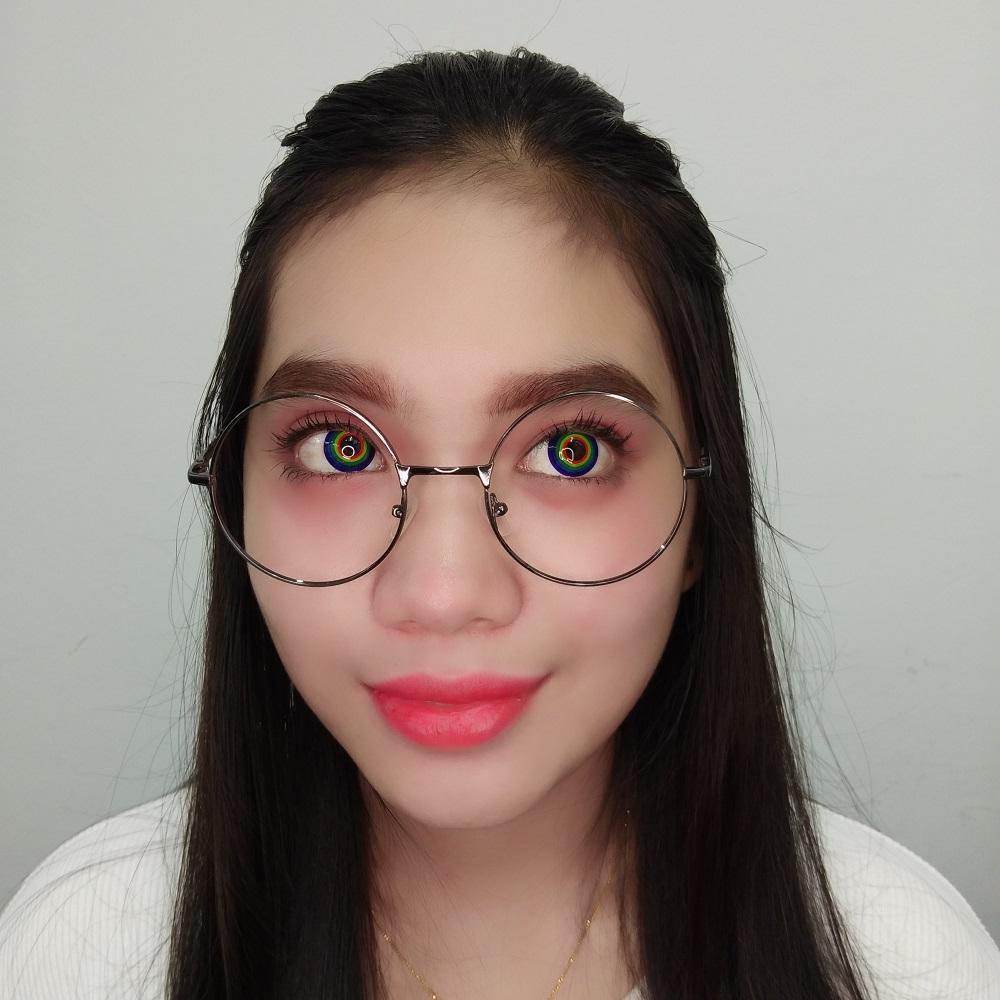 Sweety Crazy Rainbow (1 lens/pack)-Crazy Contacts-UNIQSO Canada