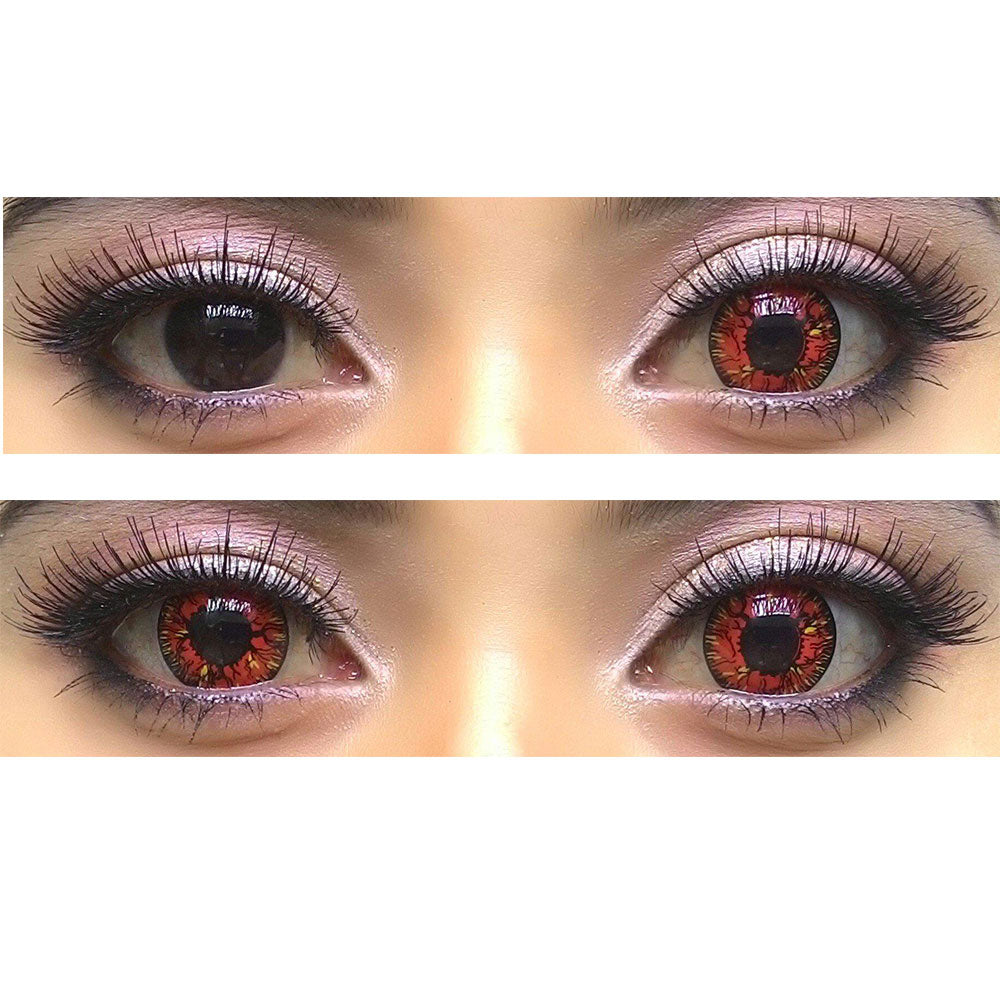 Sweety Crazy Red Blood Eyes (1 lens/pack)-Crazy Contacts-UNIQSO Canada
