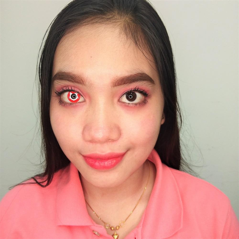 Sweety Crazy Red Cat (1 lens/pack)-Crazy Contacts-UNIQSO Canada