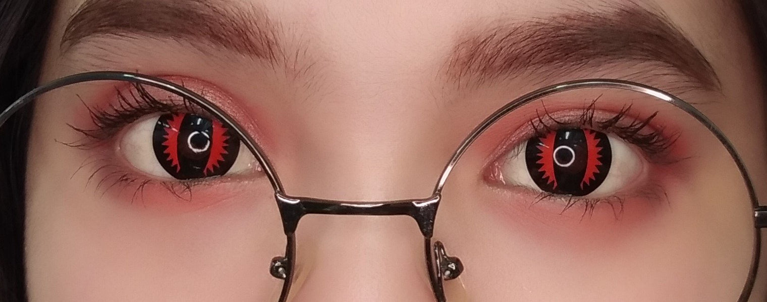 Sweety Crazy Red Dragon (1 lens/pack)-Crazy Contacts-UNIQSO Canada