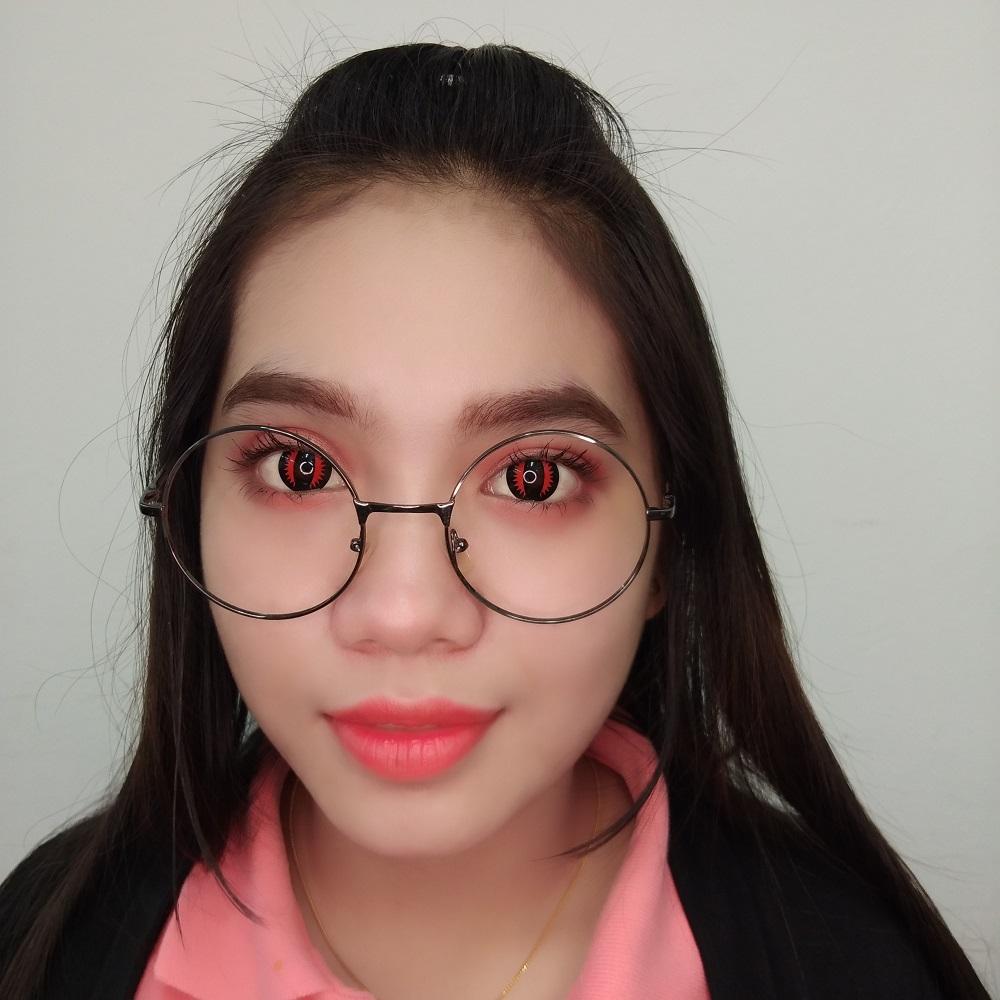 Sweety Crazy Red Dragon (1 lens/pack)-Crazy Contacts-UNIQSO Canada