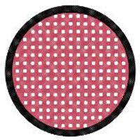 Sweety Crazy Red Mesh/Screen with Black Rim (1 lens/pack)-Crazy Contacts-UNIQSO Canada