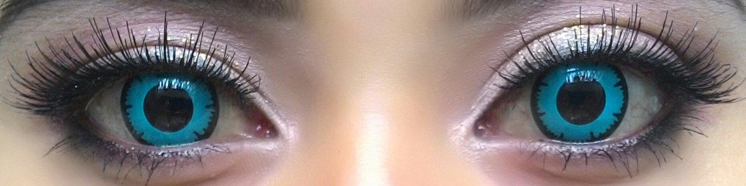 Sweety Crazy Undead Fusion Blue (1 lens/pack)-Crazy Contacts-UNIQSO Canada