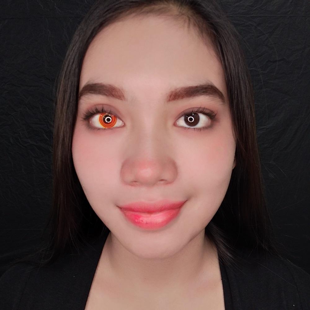 Sweety Crazy Yellow Spiral (1 lens/pack)-Crazy Contacts-UNIQSO Canada