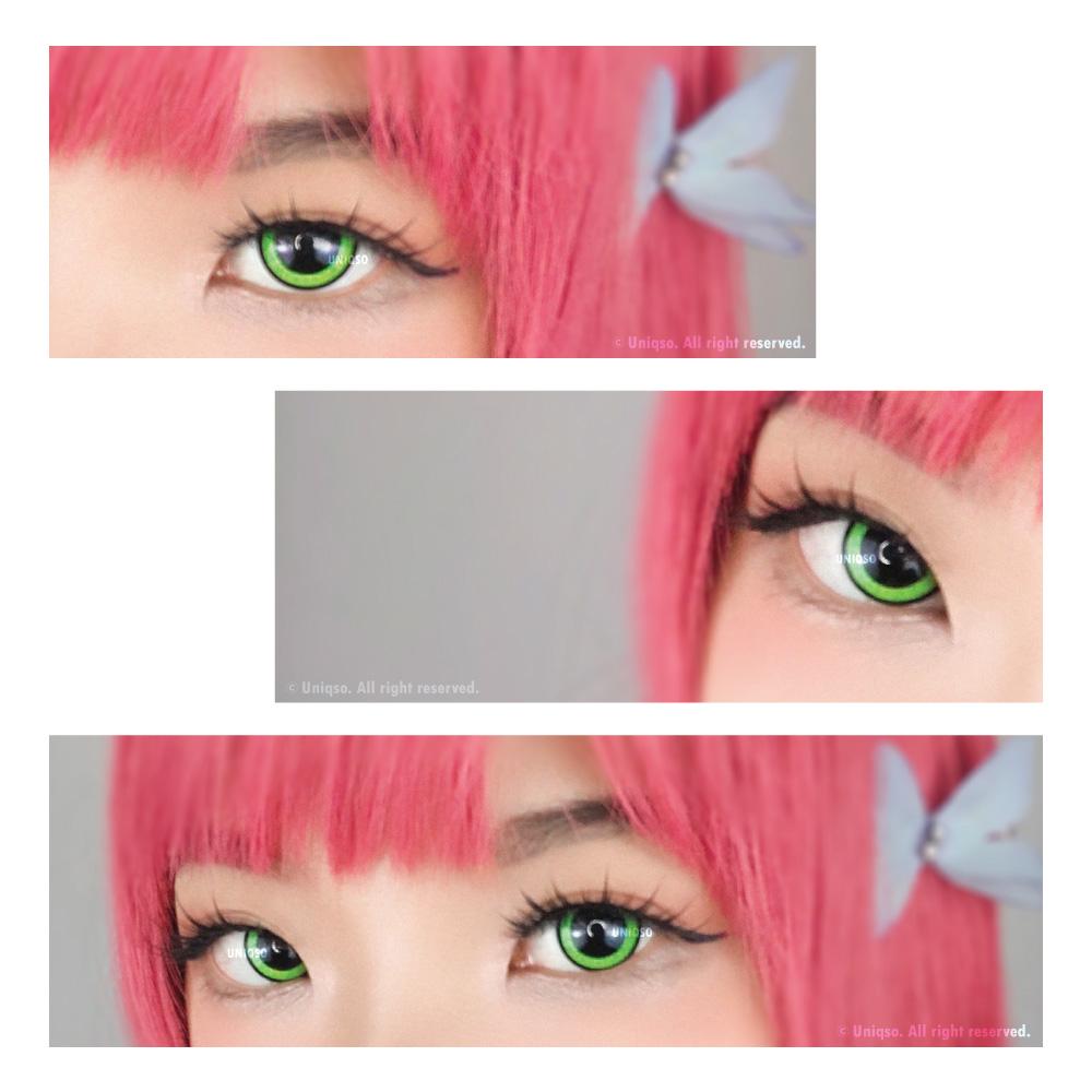 Sweety Mini Nebulous Green (1 lens/pack)-Colored Contacts-UNIQSO Canada