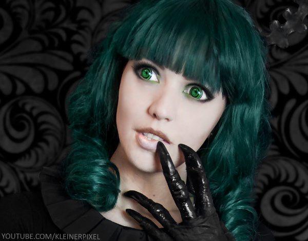 Sweety Mini Sclera Lens Green Goblin (1 lens/pack)-Mini Sclera Contacts-UNIQSO Canada