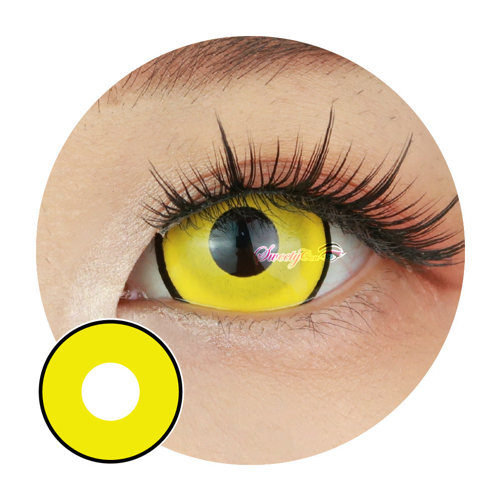 Sweety Mini Sclera Mad Hatter (1 lens/pack)-Mini Sclera Contacts-UNIQSO Canada