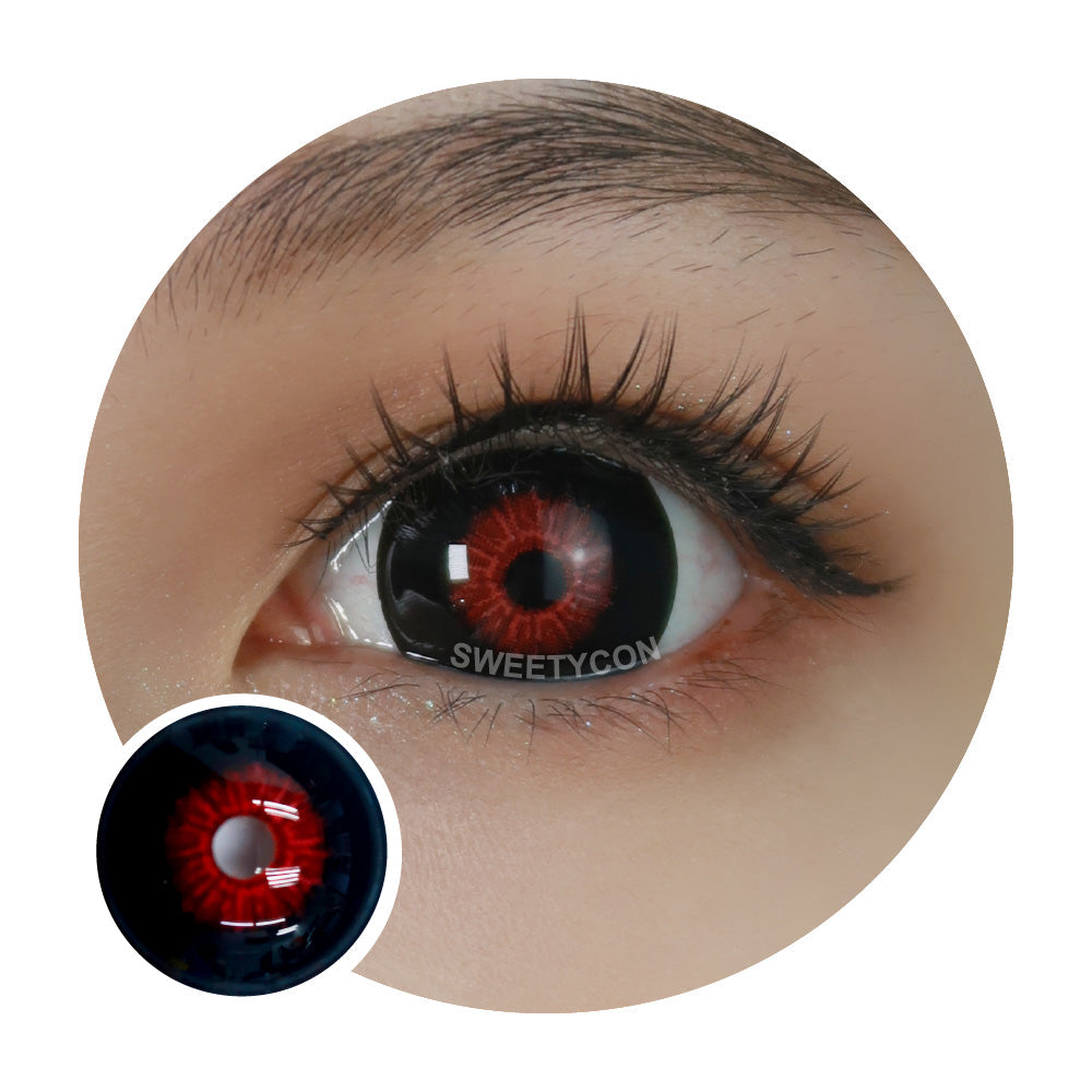 Sweety Mini Sclera Tokyo Ghoul 2 (1 lens/pack)-Mini Sclera Contacts-UNIQSO Canada