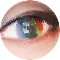 Sweety Multil Rainbow II (1 lens/pack)-Colored Contacts-UNIQSO Canada