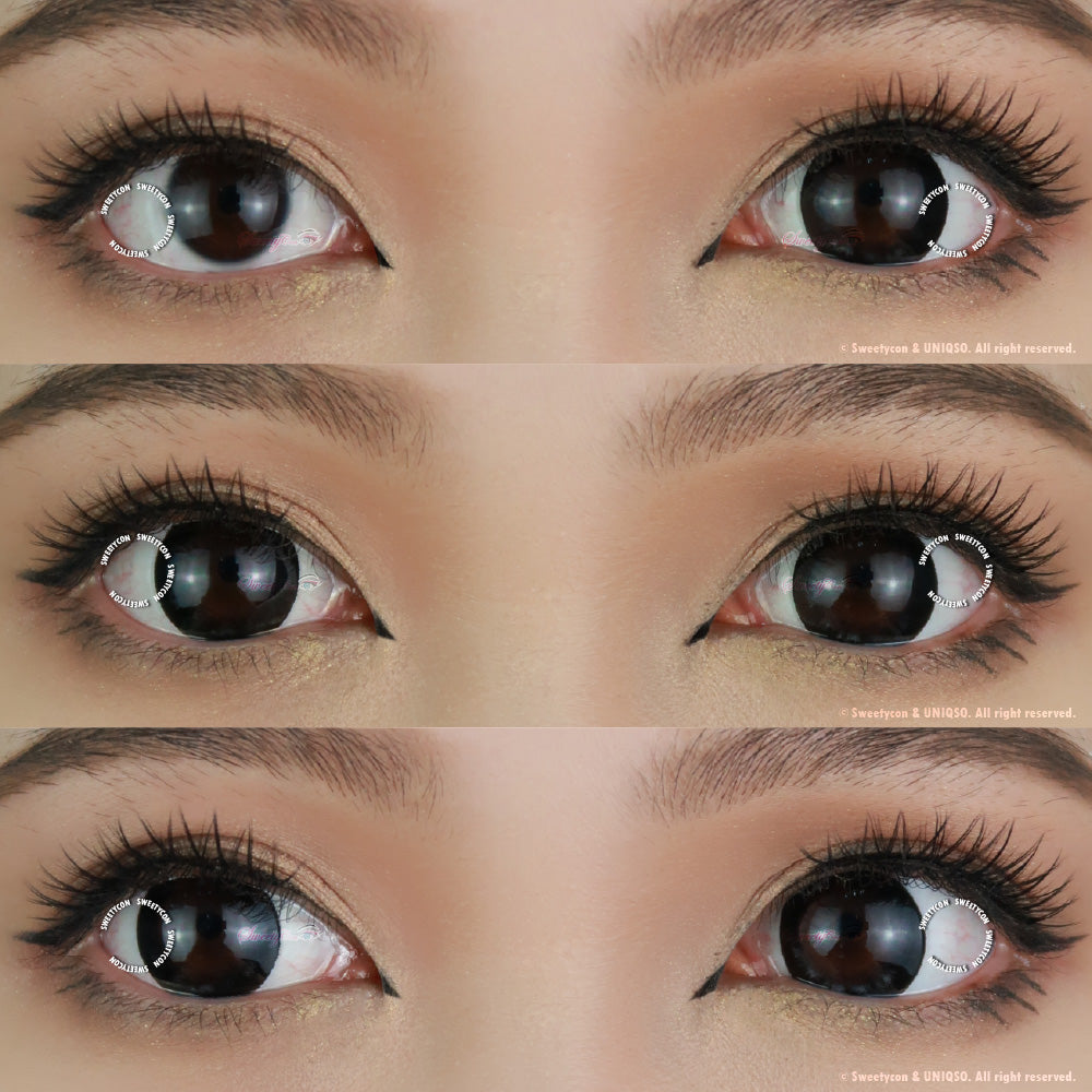 Sweety Pro Black (1 lens/pack)-Colored Contacts-UNIQSO Canada