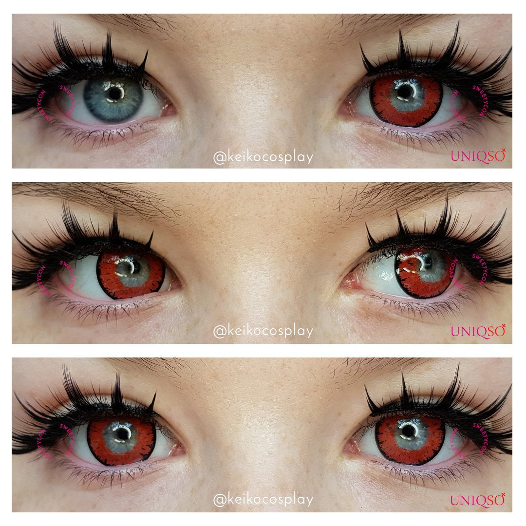 Sweety Queen Wine Red (1 lens/pack)-Colored Contacts-UNIQSO Canada