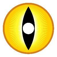 Sweety Sclera Contacts Sauron Yellow (1 lens/pack)-Sclera Contacts-UNIQSO Canada