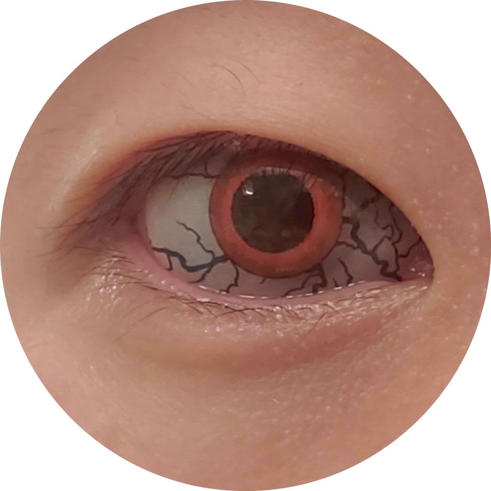 Sweety Sclera Contacts Thunder Ring (1 lens/pack)-Sclera Contacts-UNIQSO Canada