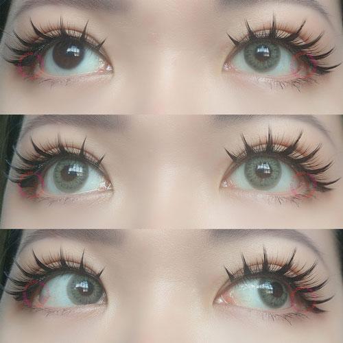 Sweety Taylor Green (1 lens/pack)-Colored Contacts-UNIQSO Canada