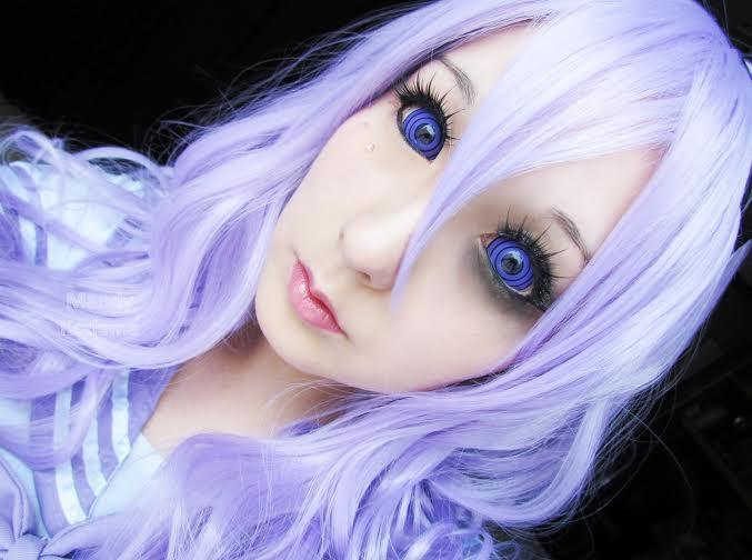 Sweety Violet Sclera Contacts Colossus/Purple Rings (1 lens/pack)-Sclera Contacts-UNIQSO Canada